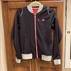 Adorable Adidas CLIMALITE baseball jacket